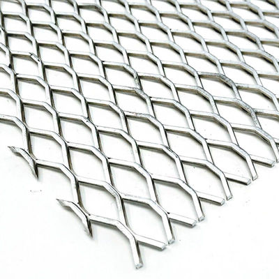 Fio de metal de aço galvanizado expandido Mesh Diamond/sextavado