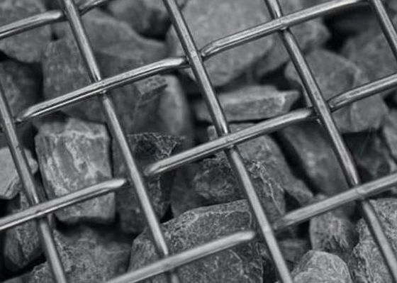 preço de fábrica alto da malha da tela da peneira do triturador da mina da pedreira do fio de aço do manganês 65Mn da malha da tela de vibração