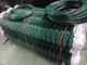 O PVC revestiu o elo de corrente galvanizado que cercam 0.5m e acessórios ajustados inteiros