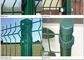 Cerca de jardim 3D de painel curvo de metal soldado 3D decorativo para casa ao ar livre
