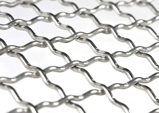 3x3 316 316L o fio frisado de aço inoxidável Mesh Plain/sarja tece