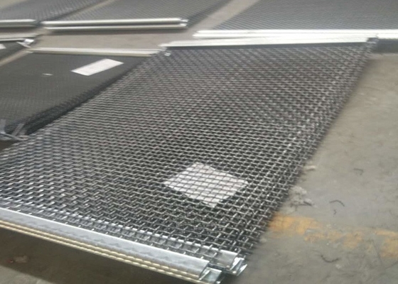 6m de comprimento Cor Pintado 16mm Tecido de fio de tela para triturador