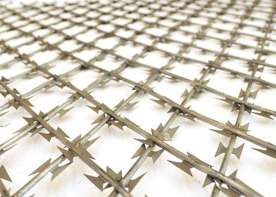 Diâmetro sanfona farpado da bobina do fio 450mm da lâmina Bto-22