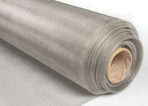 SS304 SS316 1-500 malha de aço inoxidável Plain/Twill/Dutch Woven Crimped Square Metal Mesh Sieving Screen Filter Wire Mesh