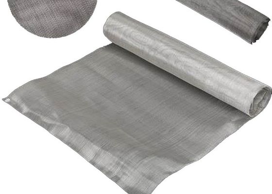 Twill/Dutch/Reverse Woven 4-3200 Mesh Square Sand Metal Screen Net Wire Mesh para Filtro