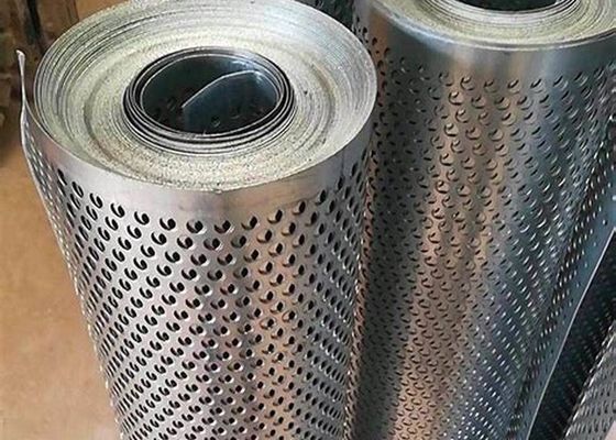 Fábrica de aço carbono Feixe de tela de metal perfurado com buraco redondo