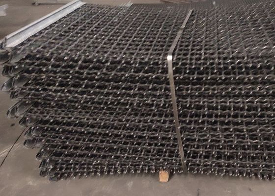 Aço Crimped Wire Mesh Vibrating Stone Quarry Shaker Screen Mesh