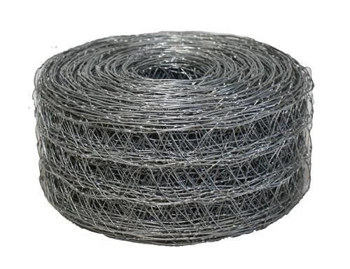 Aço carbono, tijolo preto, malha de arame 2.5" x 60ft