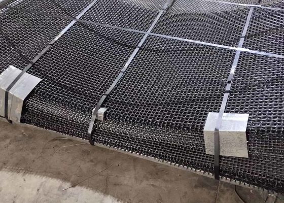 GV frisado do fio que mina a tela Mesh Size 1.5m x 1.95m