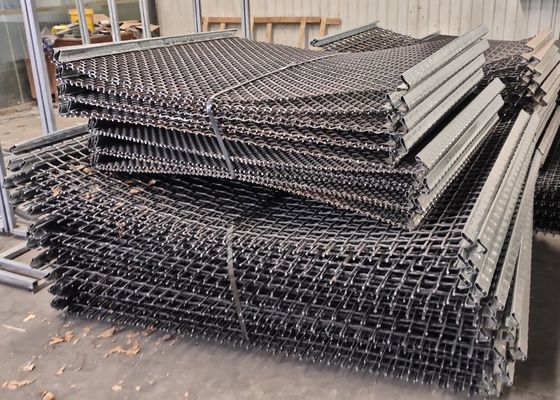 Shaker Gravel Mesh Vibrating Screen para a areia do silicone