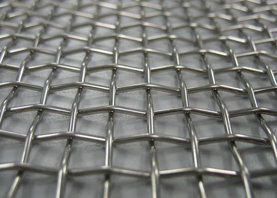 Rede de arame de aço inoxidável de 2 mm para filtragem primária de mineração