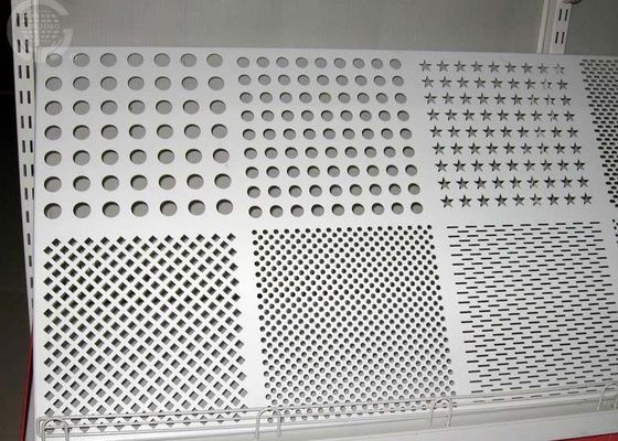 Chapa perforada de aço inoxidável de chapa metálica perforada de tela para decoração