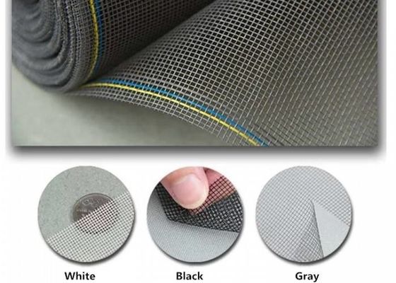 O PVC revestiu a malha da tela do rolo 18*16 Mesh Fiberglass Insect Fly Window da rede de mosquito