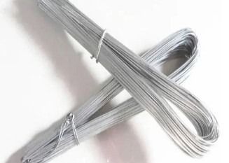3.0mm Pvc Electro galvanizado fio tipo U cortar gravata