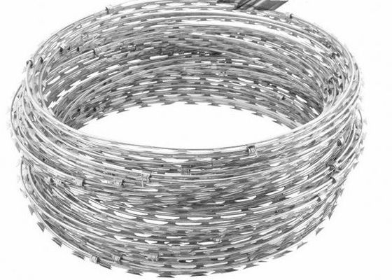 Bto-22 vedação de arame farpado galvanizado a quente