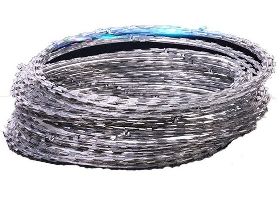 Bto-22 vedação de arame farpado galvanizado a quente