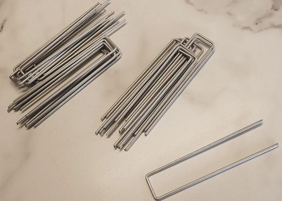 U Nail Sod Staples Usados como Ancoras de Tecido de Paisagem e Estacas de Jardim