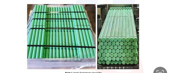 500 mm comprimento 25 mm diâmetro aço leve barras de dowel revestidas por epoxi para concreto armado