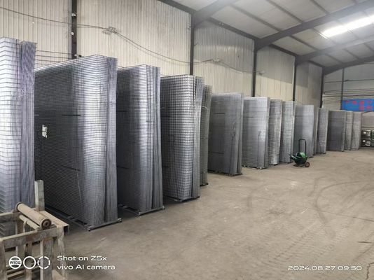 fio soldado galvanizado mergulhado quente Mesh Panels Heavy Type do fio de 5mm