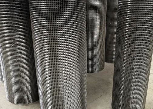 Painel de malha de arame galvanizado soldado galvanizado / rede de arame soldado 1/4 polegada