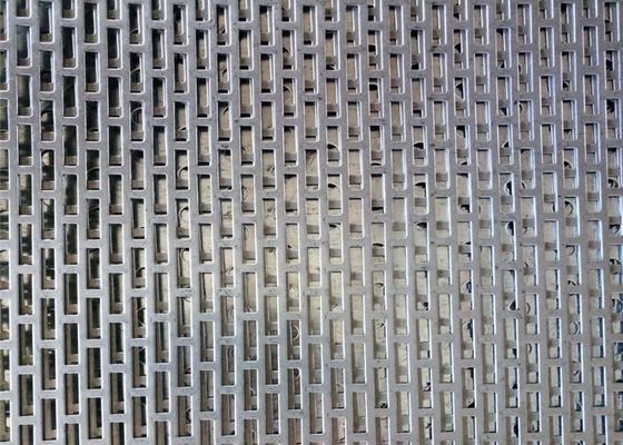 Tela galvanizada de folhas perfuradas para telas decorativas e filtros