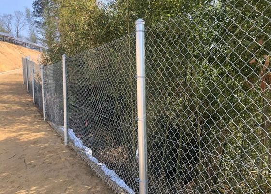 2.5mm-3.0mm Hot DIP Galvanizado Chain Link vedação 9 Gauge