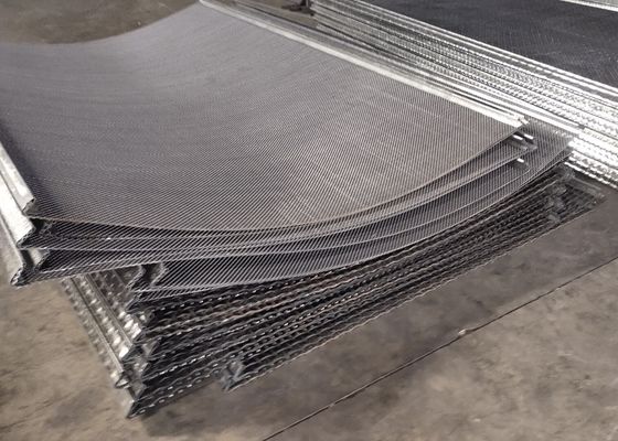 Alta Tensibilidade 65mn Cimento Vibrante Metal Tecido Vibrante Screen Mesh