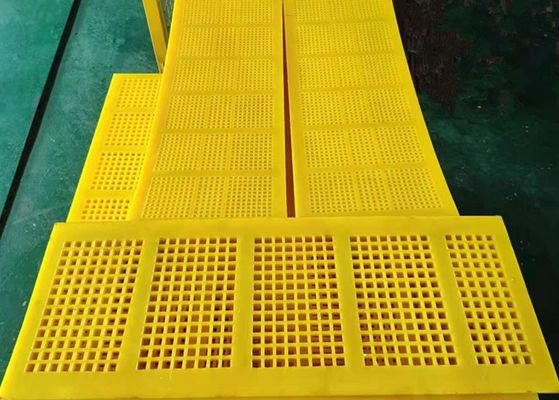 30 mm espessura painéis de tela modular de poliuretano 305*305 em forma hexagonal