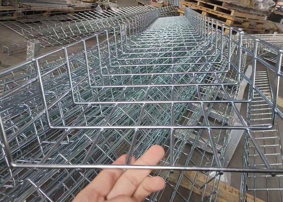 Largura soldada Sd da altura 150mm de Mesh Cable Tray 50mm do fio de 4mm/3m