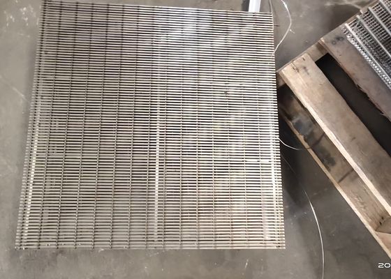 Tela de fio de aço inoxidável Johnson Gravel Welding Panel da cunha do GV 321 resistentes do fio de V