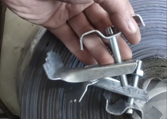 30X5mm Grelha de aço serrilhada Grelha de fogueira dobrável Grelha pesada Inoxidável / Galvanizado para barra