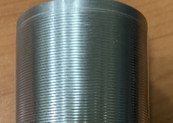 V Wire tela de aço inoxidável Roll Wedge Sand Johnson tela de poço de água