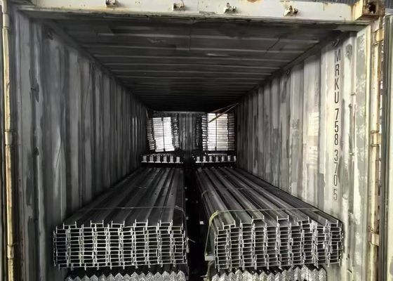 Cerca galvanizada mergulhada quente 2400hx2300l da paliçada do perfil de W para a torre da pilha