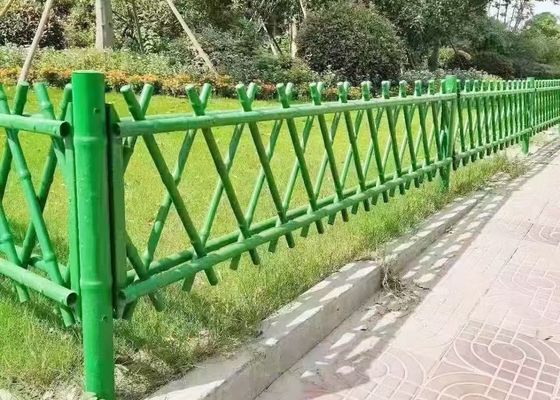 Cercas de Bambú de Imitação Durável para Desenhos de Jardim Estilizados