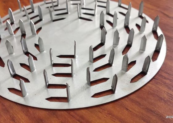 4" 5" 6" placa galvanizada anti-espalhamento para evitar a divisão em postes de madeira e troncos