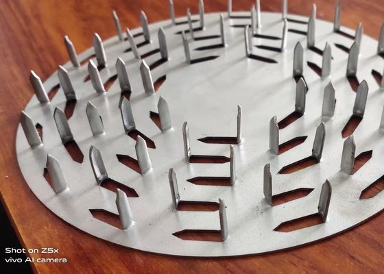 4" 5" 6" placa galvanizada anti-espalhamento para evitar a divisão em postes de madeira e troncos
