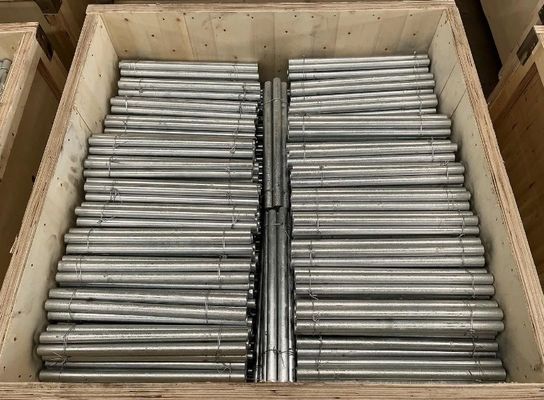 Materiais de construção de aço HDG Barras redondas de dowels 500mm comprimento Q345B