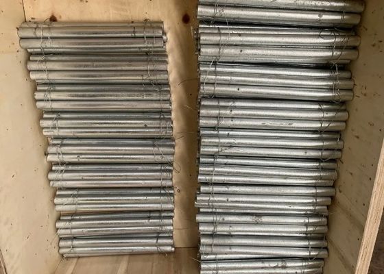 Q345B Materiais de construção de aço HDG Barras redondas com diâmetro de 25 mm