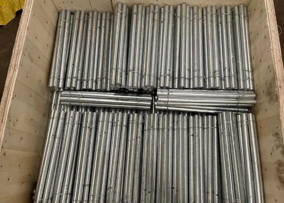 Barras de aço HDG Q345B de comprimento de 500 mm acessíveis para várias aplicações
