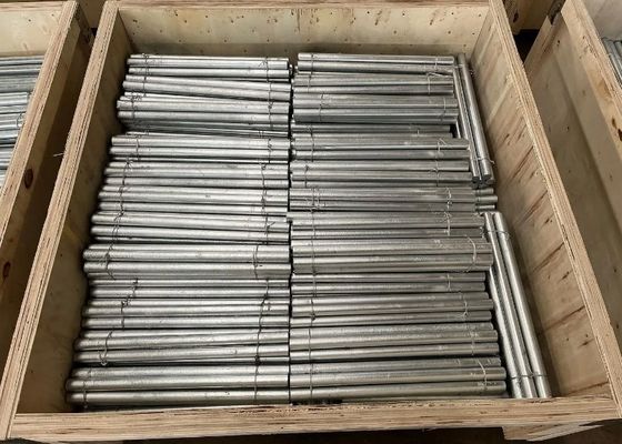 Barras de aço HDG Q345B de comprimento de 500 mm acessíveis para várias aplicações