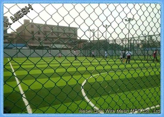 O Pvc galvanizado do ciclone 60x60 50ft do furo revestiu o elo de corrente que cerca 1.8m alto