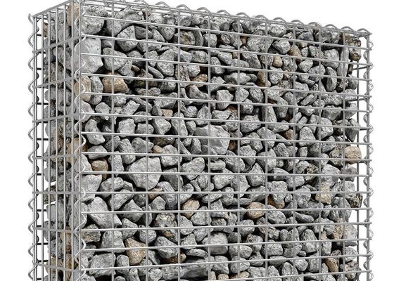 A gaiola de pedra galvanizada mergulhada quente soldou a espessura do fio da caixa 4mm de Gabion