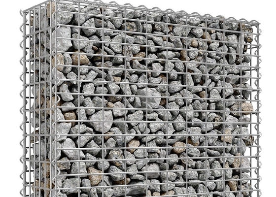 Quentes galvanizados de gabion soldado galvanizado Espirais de parede de retenção / Helicópteros conectados