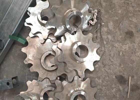DIN Sprocket 24B 28B 32B Roda de cadeia com 10mm dente e material C45