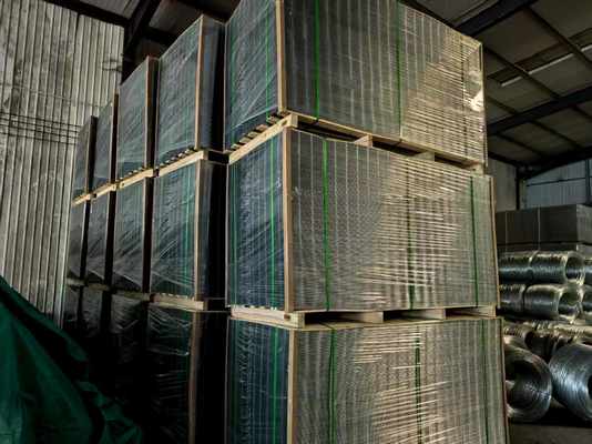 15 * 15 Cm Painel de malha de arame soldado de aço a baixo carbono para construção