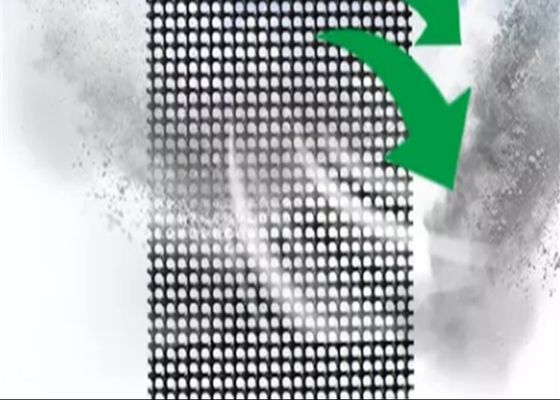 Quadrado Diamond Wire Mesh 304/316 de aço inoxidável