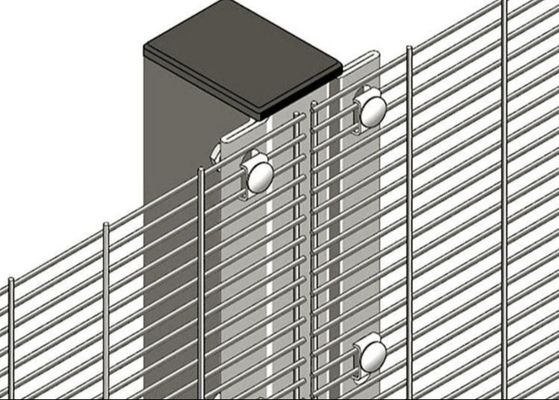 Anti fio de aço Mesh Fencing High Security da escalada 358