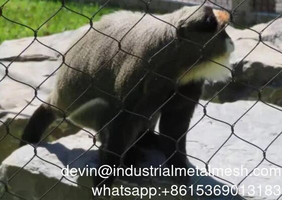 Promoção Flexível de Malha de Corda de Aço Inoxidável Malha de Corda de Arame