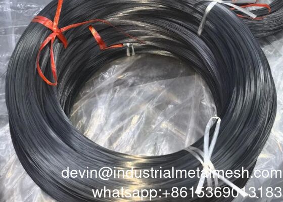 1770-2200 MPa Alta resistência à tração Arame de aço carbono Arame de aço de escova preta Arame de aço 0,30-1,0 mm