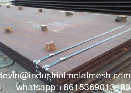 Chapa de aço carbono perfurada SS400 para placa de peneiramento